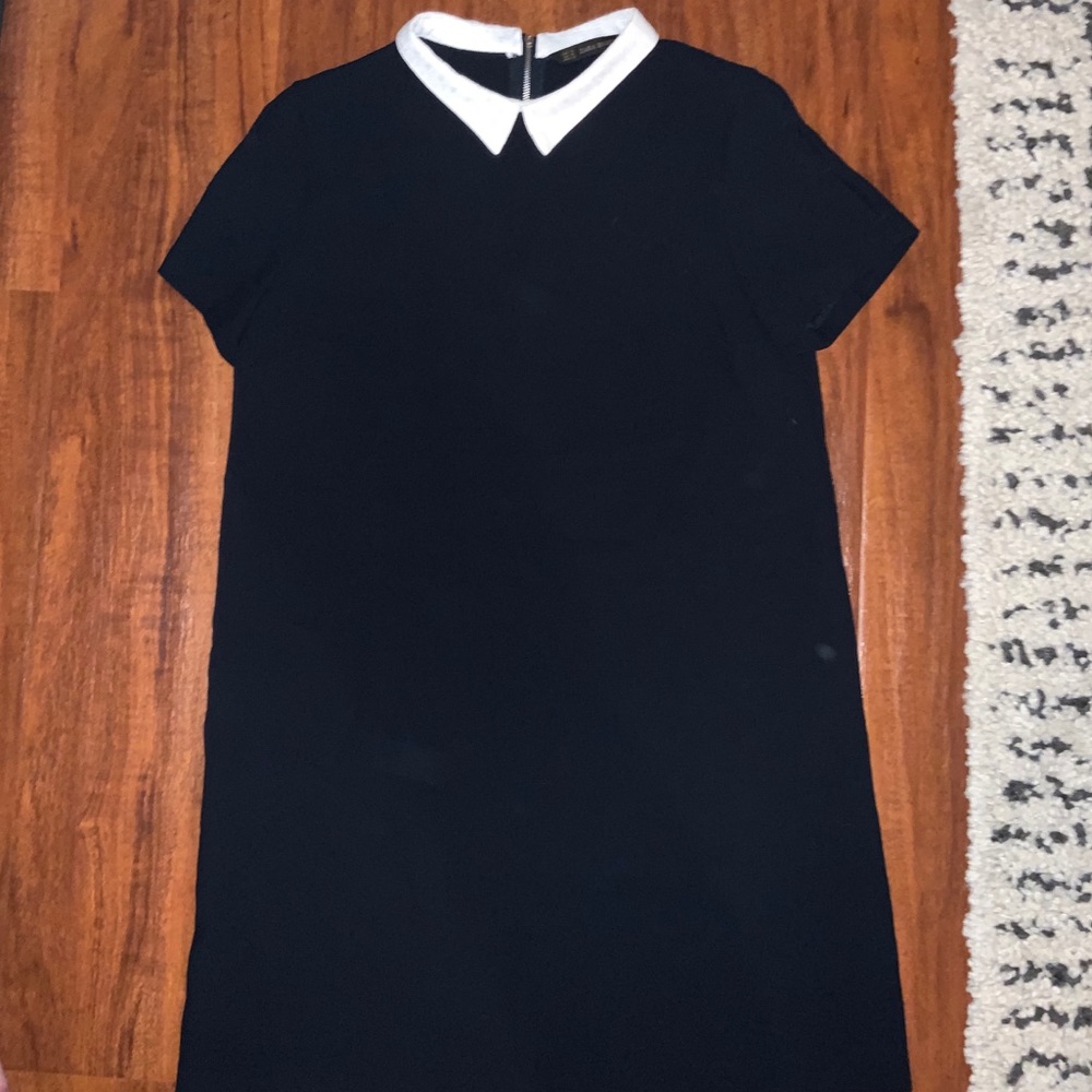 Mini Navy Peter Pan Dress